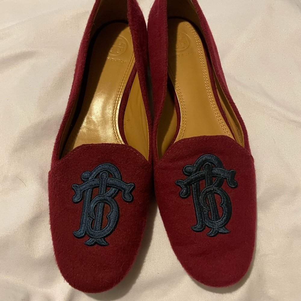 Tory Burch flats, size 8,  no box